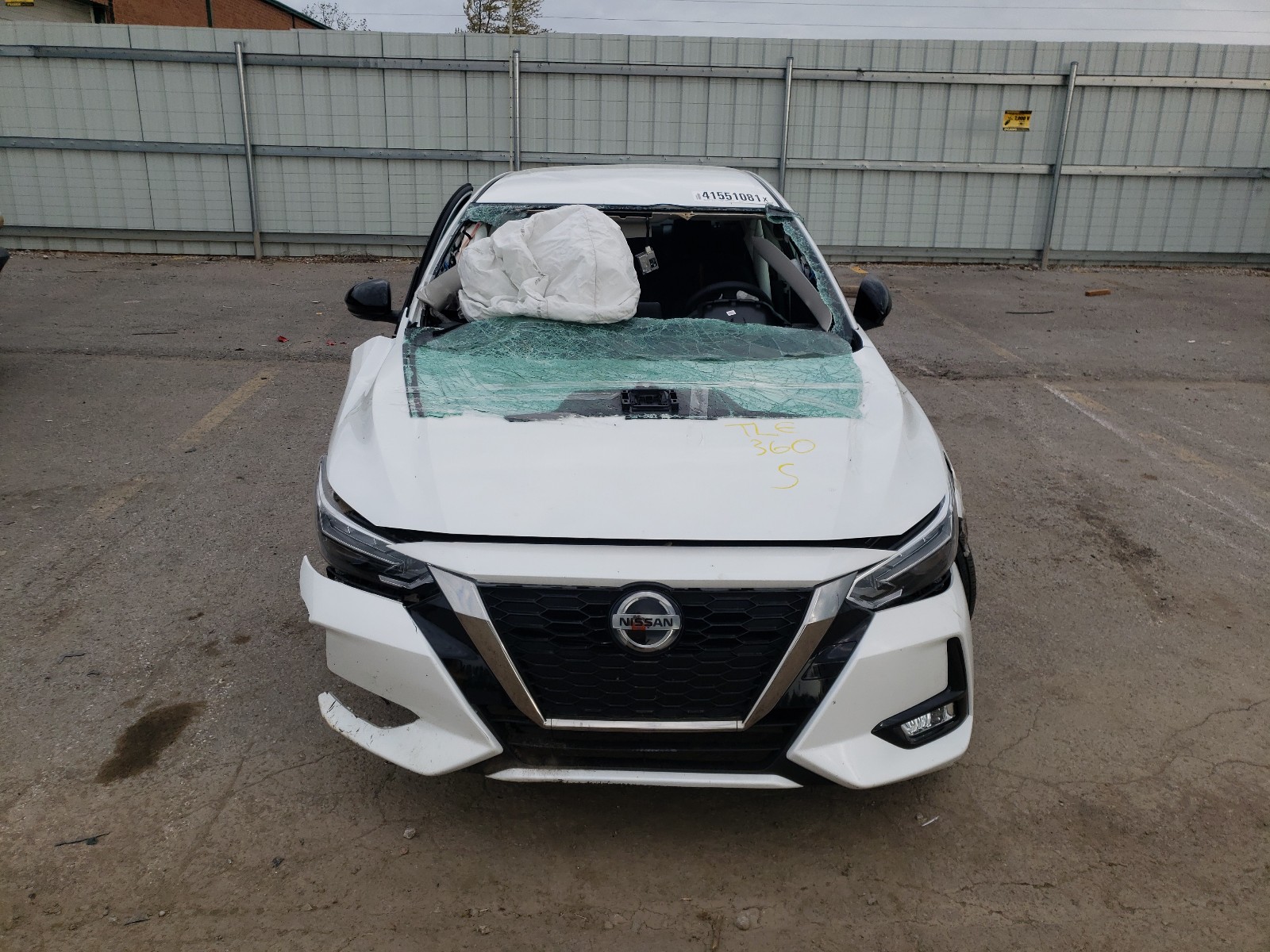 Photo 9 from auction – 2021 NISSAN SENTRA SR with VIN 3N1AB8DV2MY216112