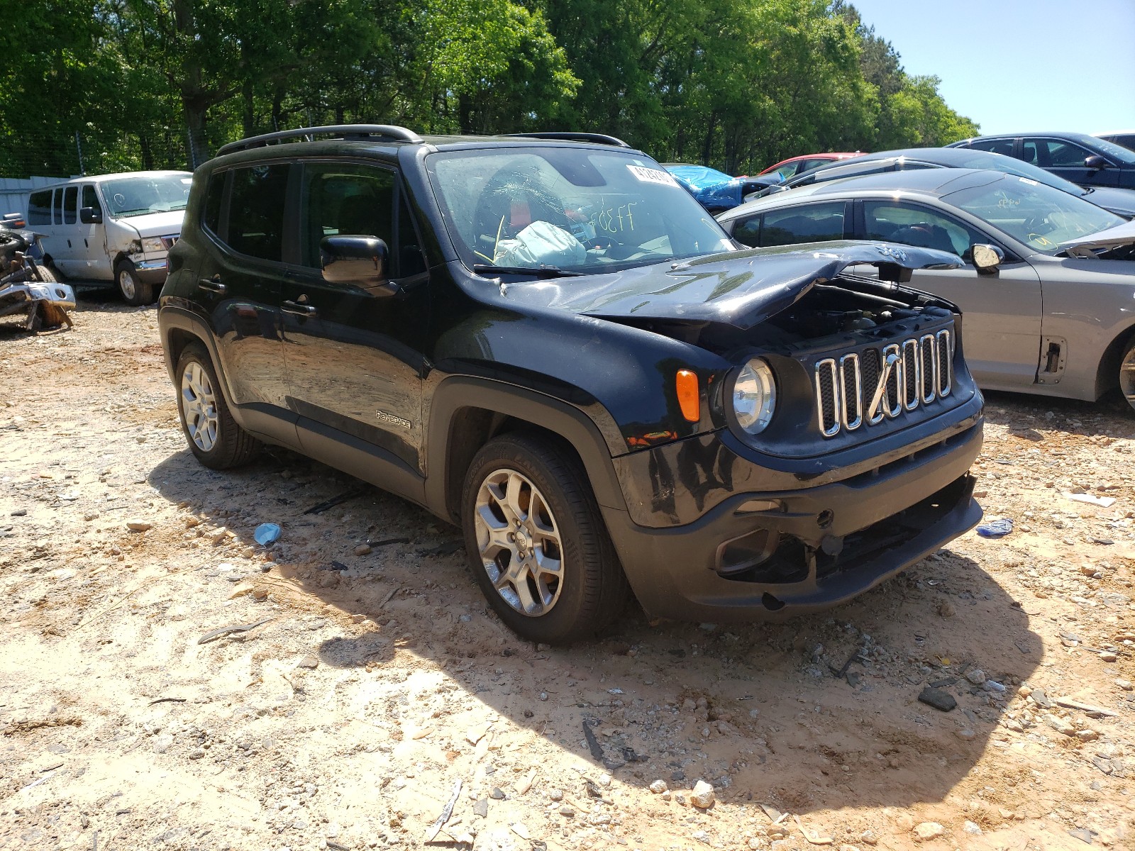 Photo 1 from auction – 2017 JEEP RENEGADE L with VIN ZACCJABB8HPE92989