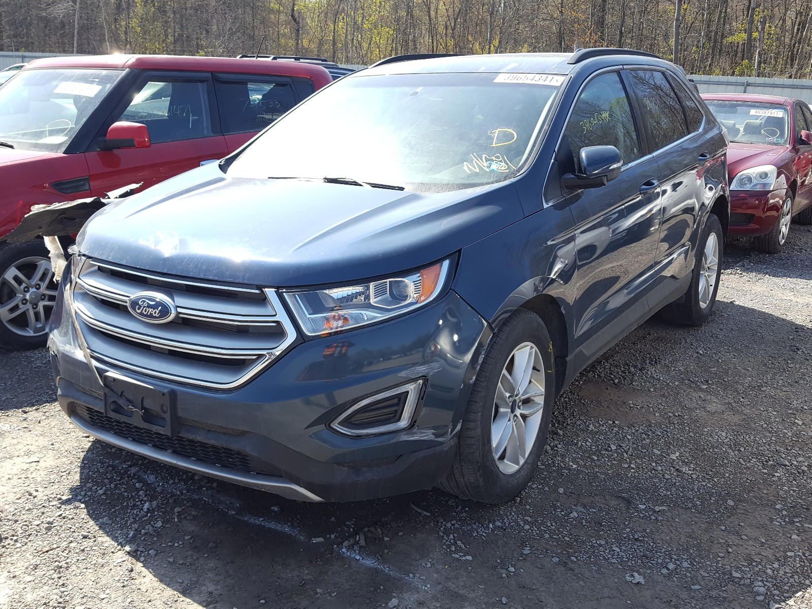 Photo 2 from auction – 2016 FORD EDGE SEL with VIN 2FMPK4J83GBC40961