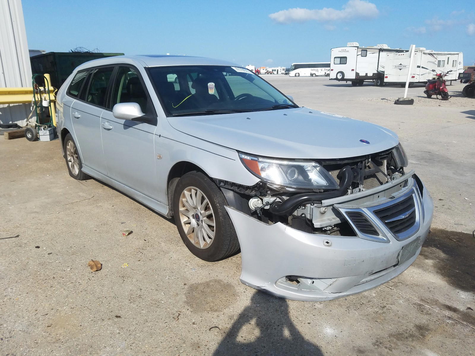 SAAB 9-3 2.0T 2010 with VIN YS3FA5CY5A1616075 - Photo from auction