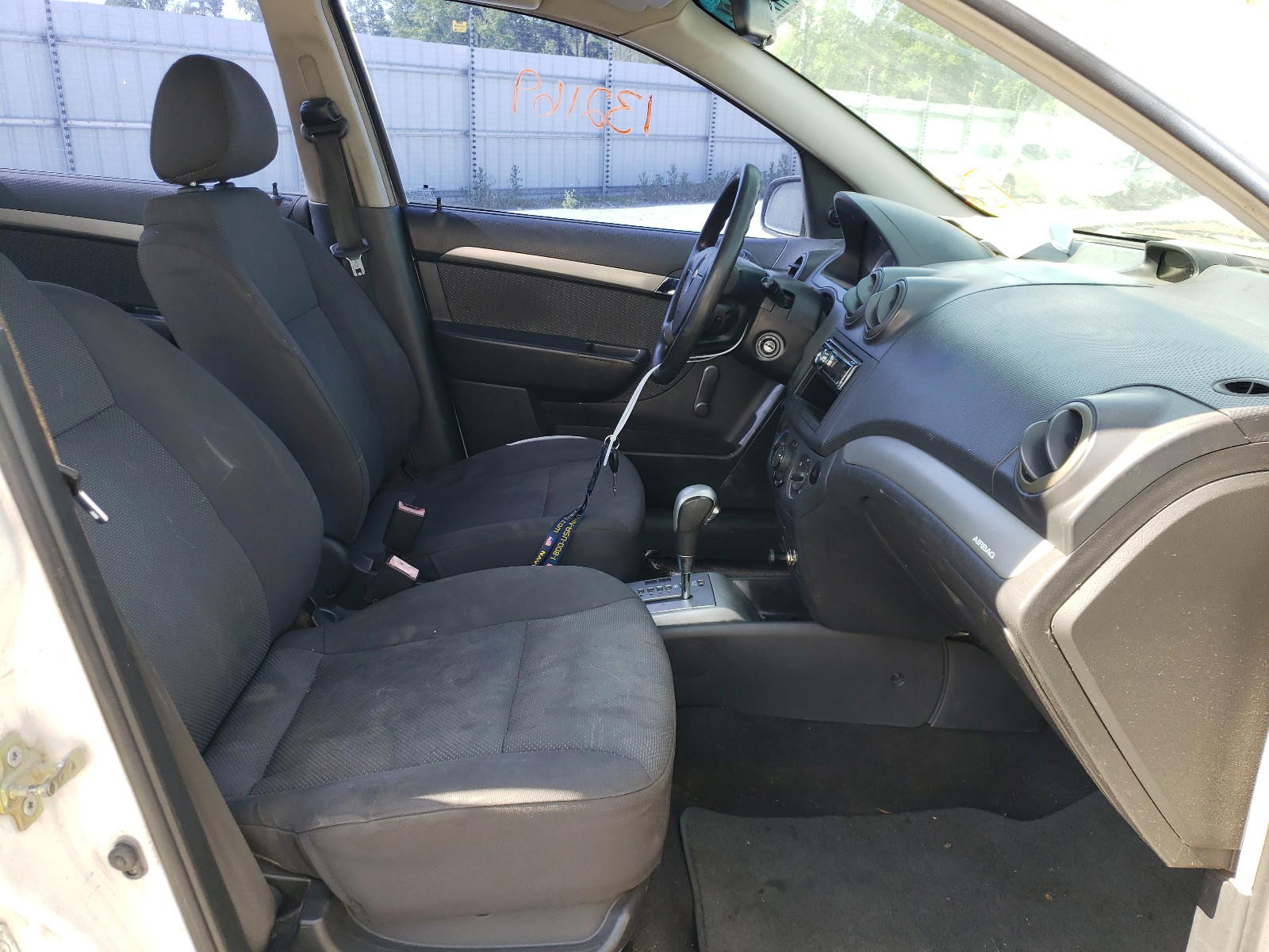 Photo 5 from auction – 2007 CHEVROLET AVEO BASE with VIN KL1TD56677B125805