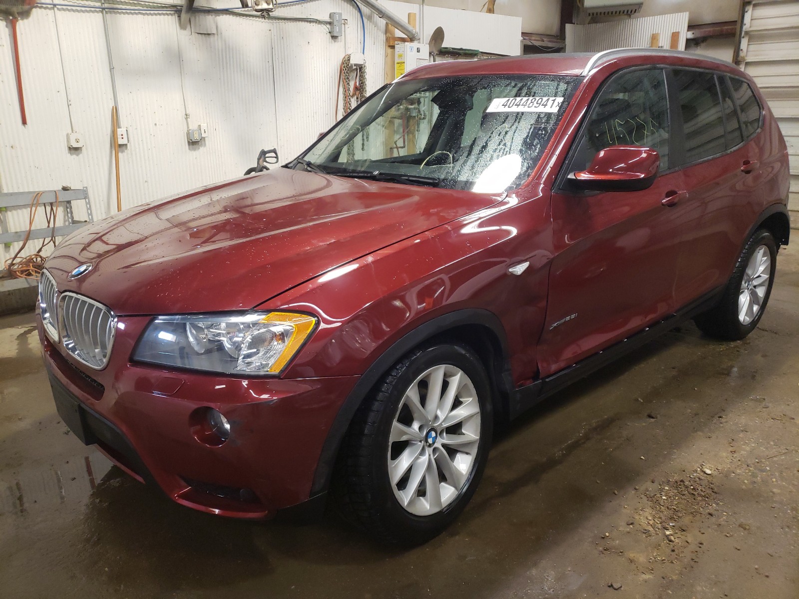 Photo 2 from auction – 2014 BMW X3 XDRIVE2 with VIN 5UXWX9C53E0D14123