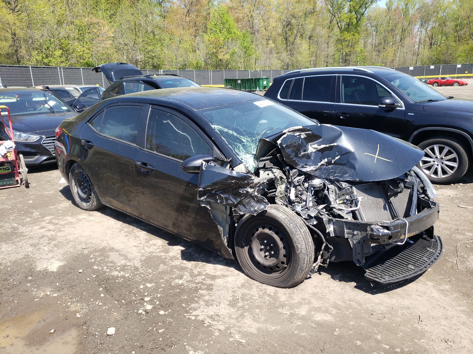 TOYOTA COROLLA L 2016 with VIN 2T1BURHE5GC597731 - Photo from auction