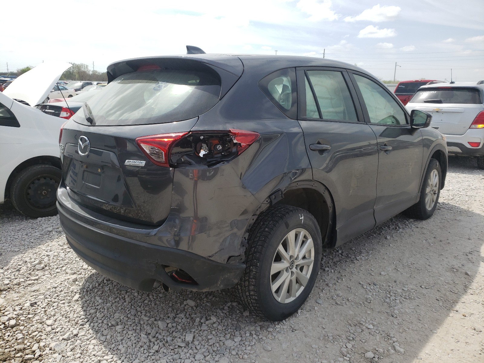 Photo 4 from auction – 2014 MAZDA CX-5 SPORT with VIN JM3KE4BE0E0375279