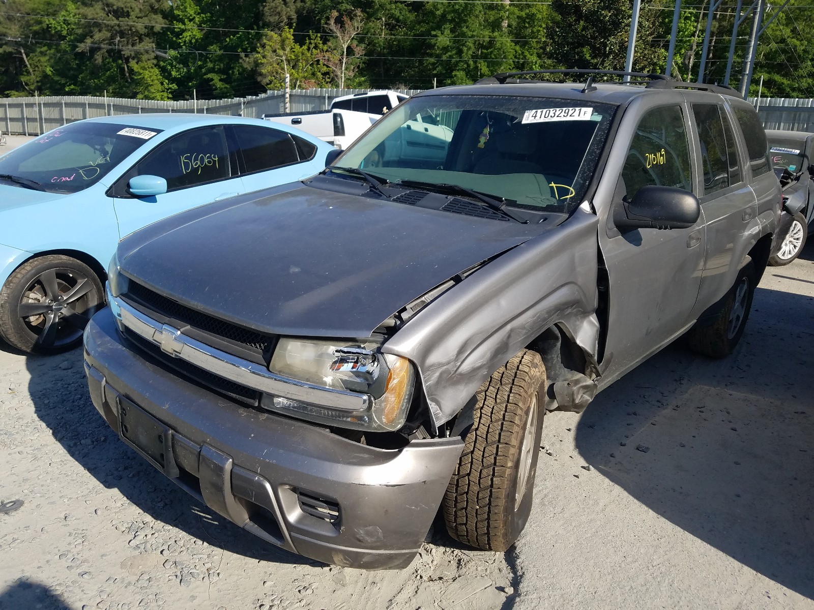 Photo 2 from auction – 2006 CHEVROLET TRAILBLAZE with VIN 1GNDS13S362123262