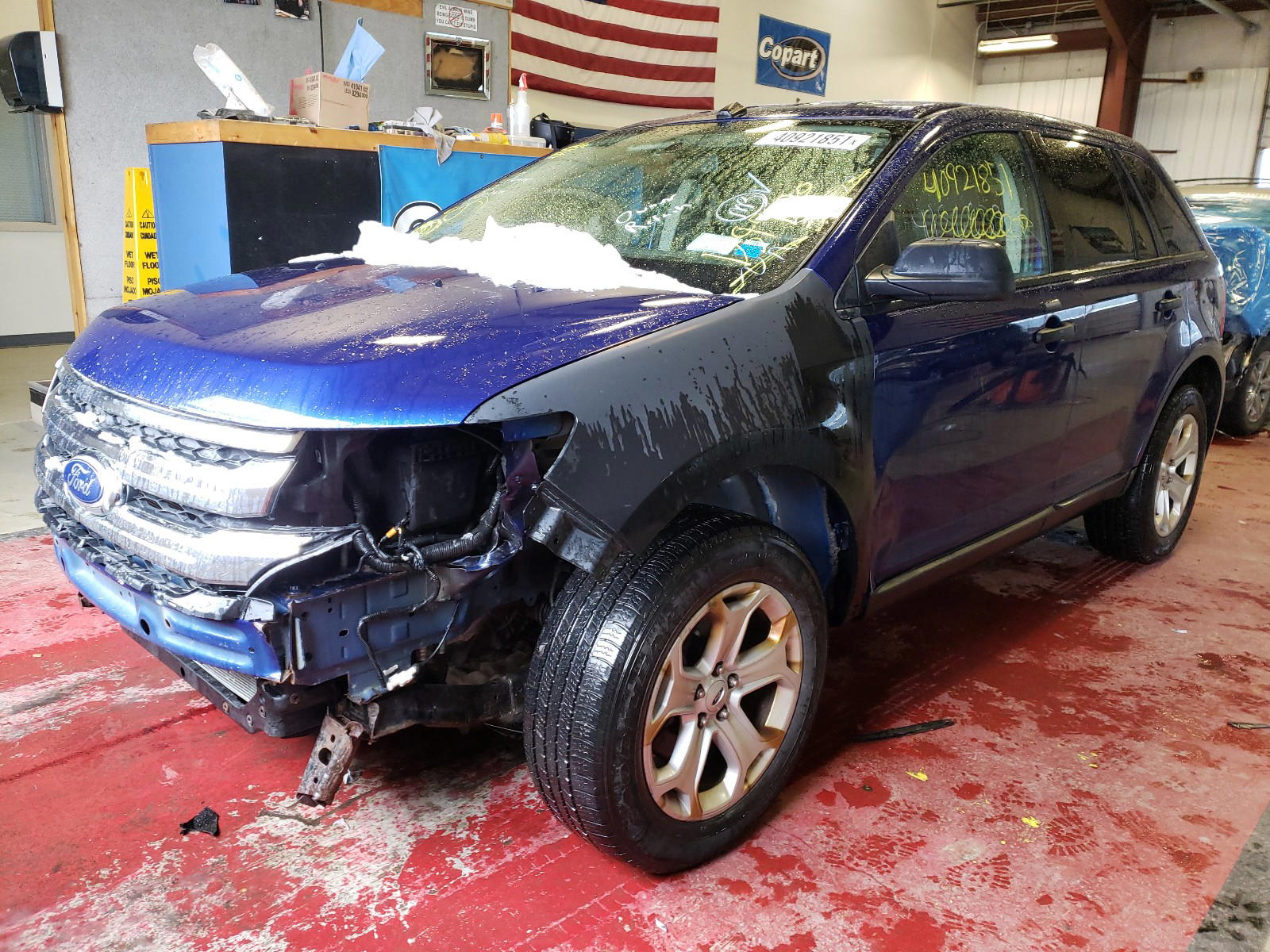 Photo 2 from auction – 2014 FORD EDGE SE with VIN 2FMDK4GC0EBB81279