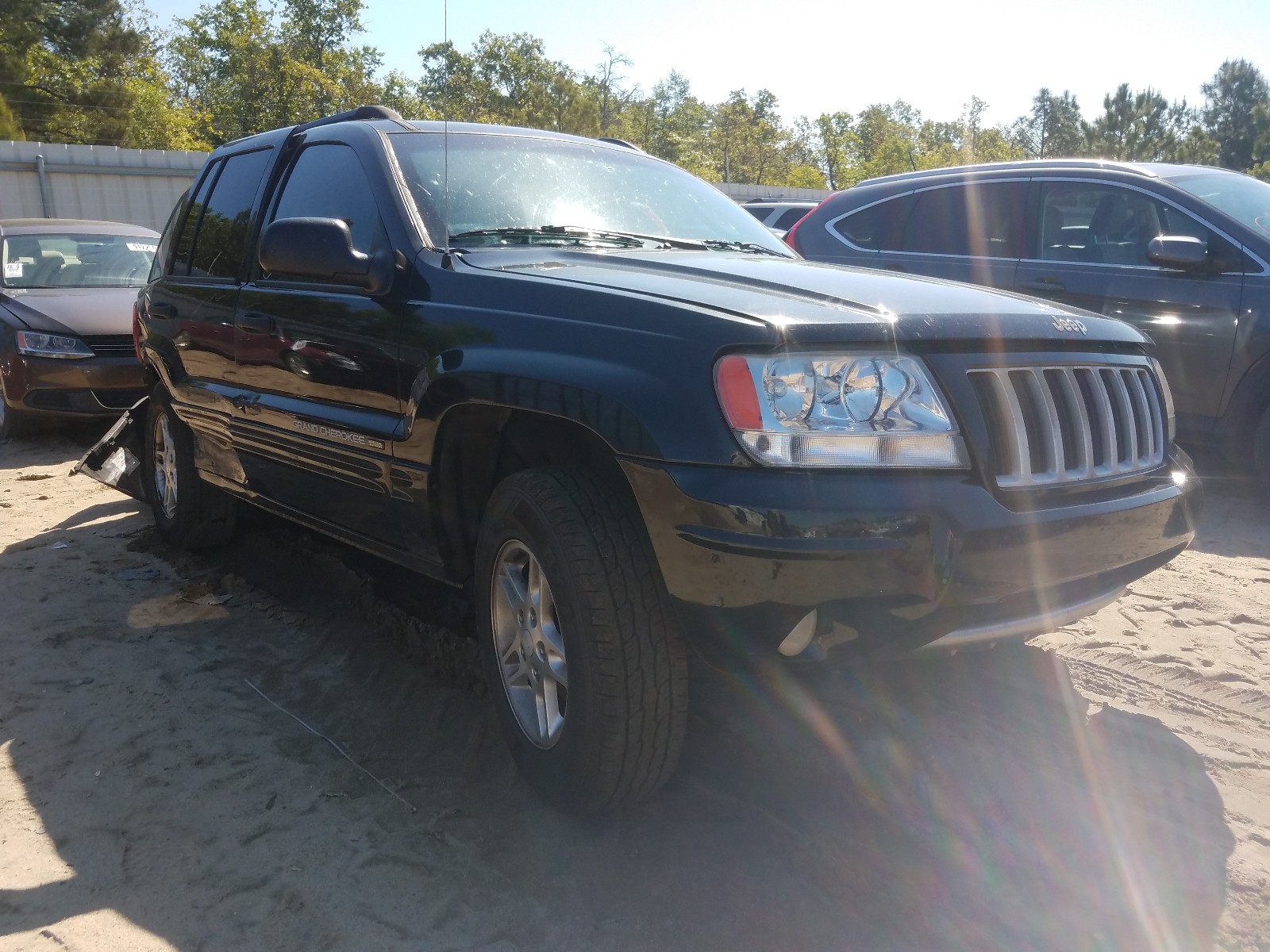 JEEP GRAND CHER 2004 with VIN 1J4GX48S34C118985 - Photo from auction