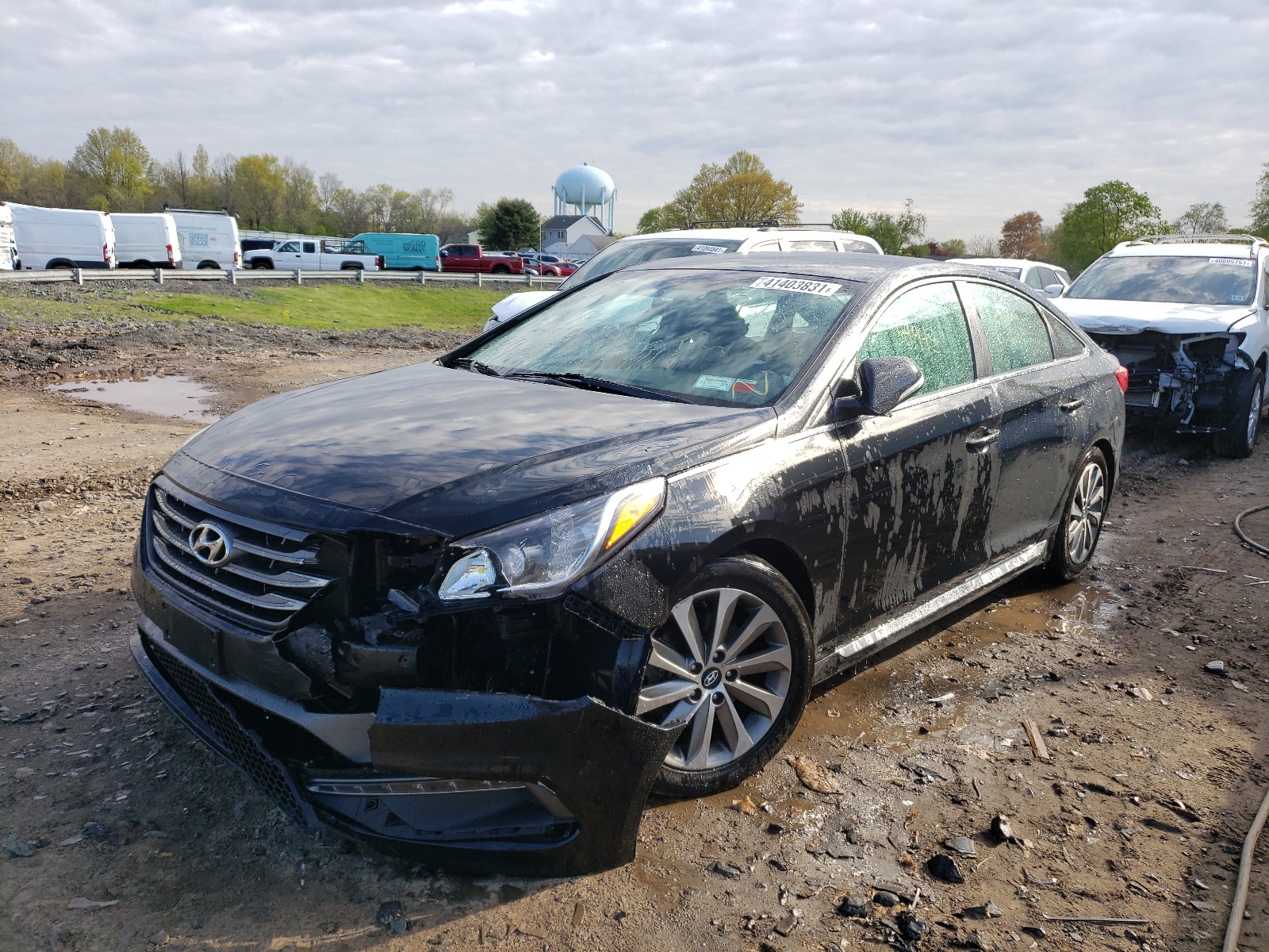 Photo 2 from auction – 2016 HYUNDAI SONATA SPO with VIN 5NPE34AF4GH312911