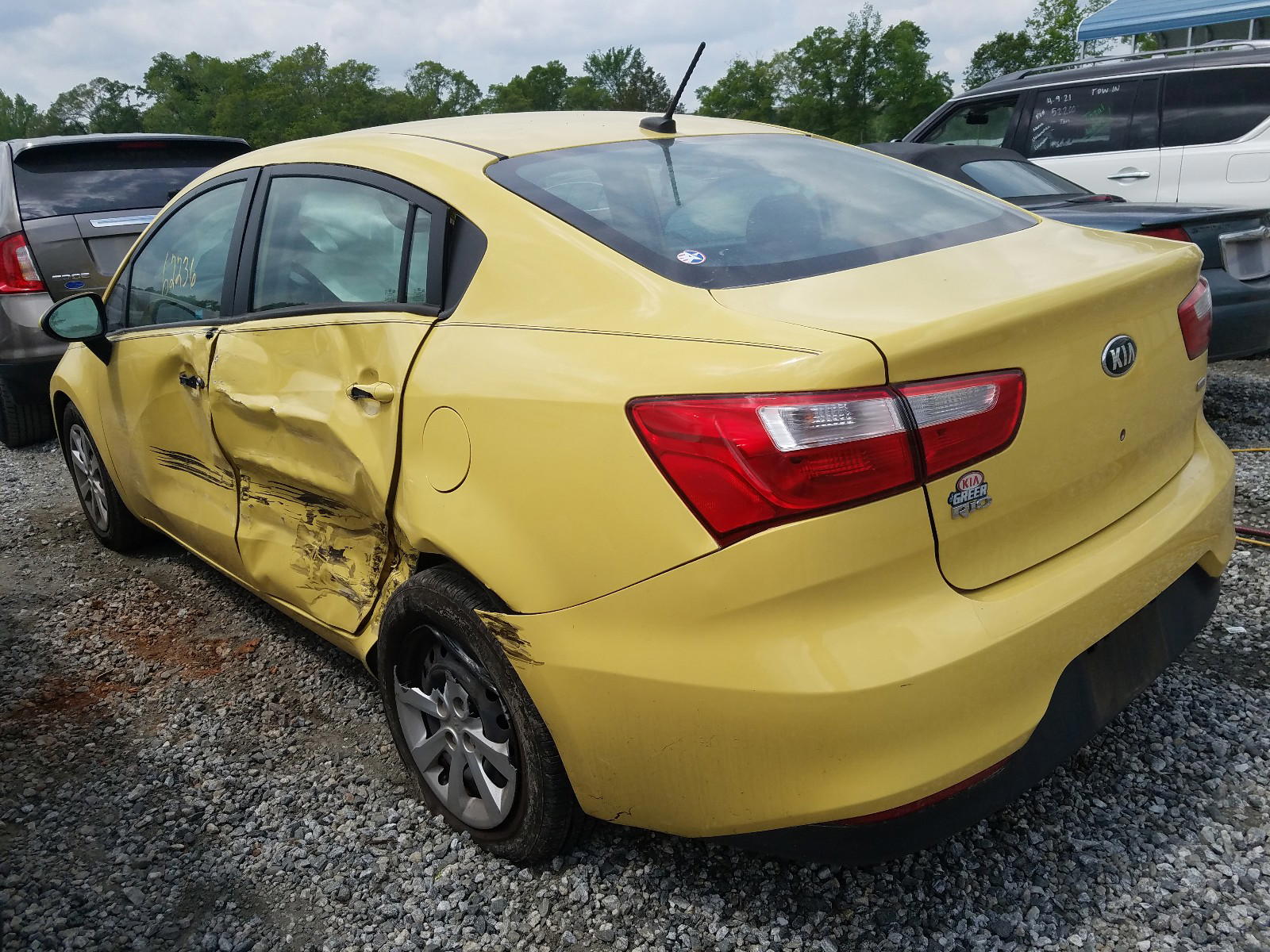 Photo 3 from auction – 2016 KIA RIO LX with VIN KNADM4A34G6681922