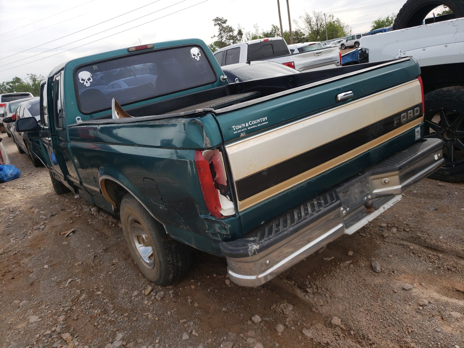 Photo 3 from auction – 1996 FORD F150 with VIN 1FTEX15Y3TKA49787