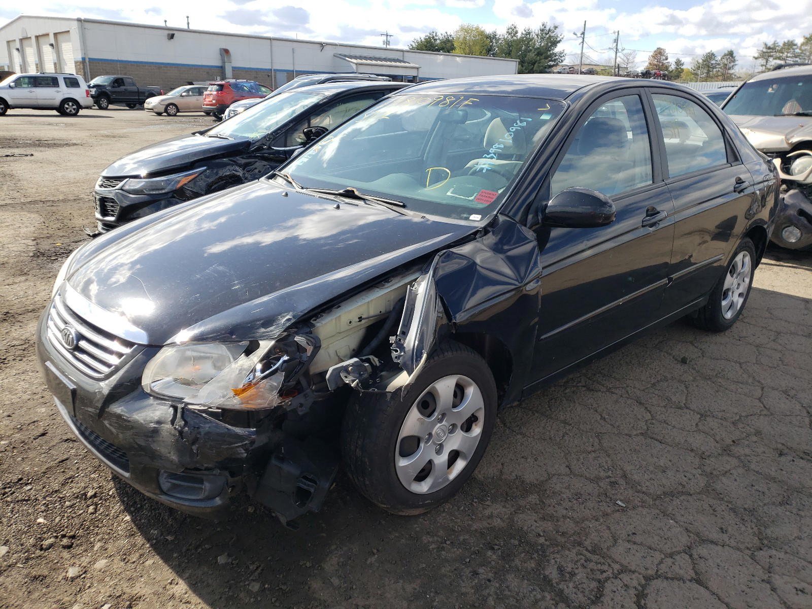Photo 2 from auction – 2007 KIA SPECTRA EX with VIN KNAFE122175392447