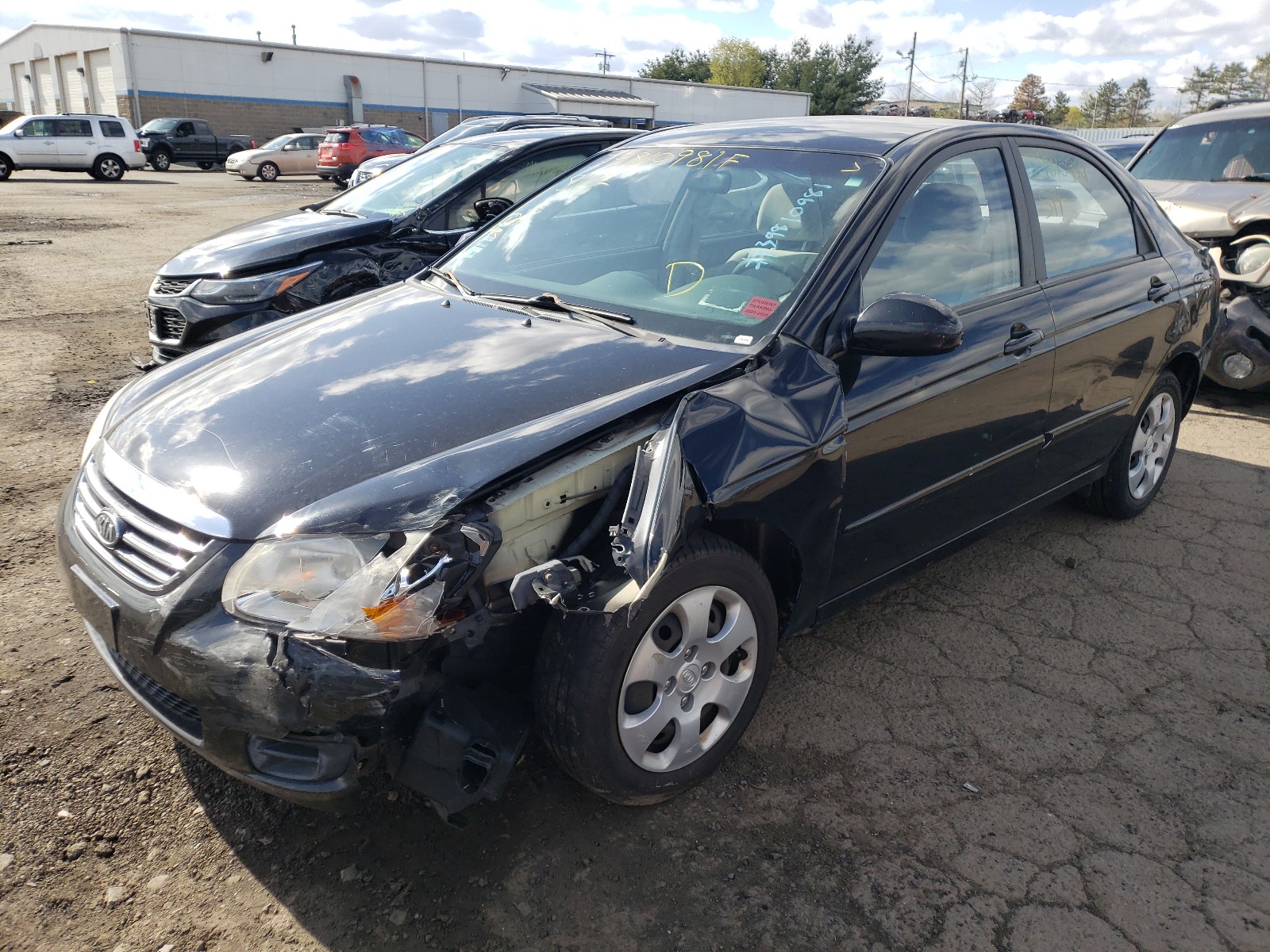 Zdjęcie 2 z aukcji – 2007 KIA SPECTRA EX z VIN KNAFE122175392447