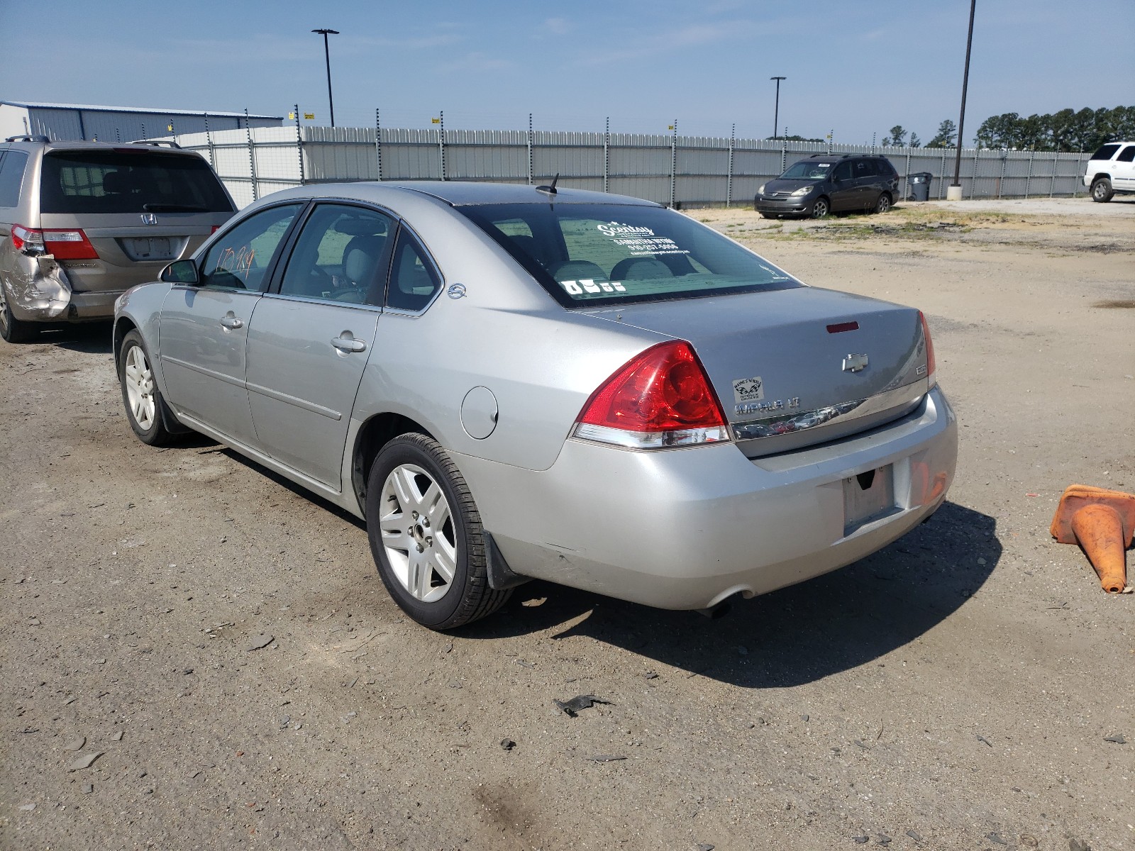 Photo 3 from auction – 2008 CHEVROLET IMPALA LT with VIN 2G1WC583789253341