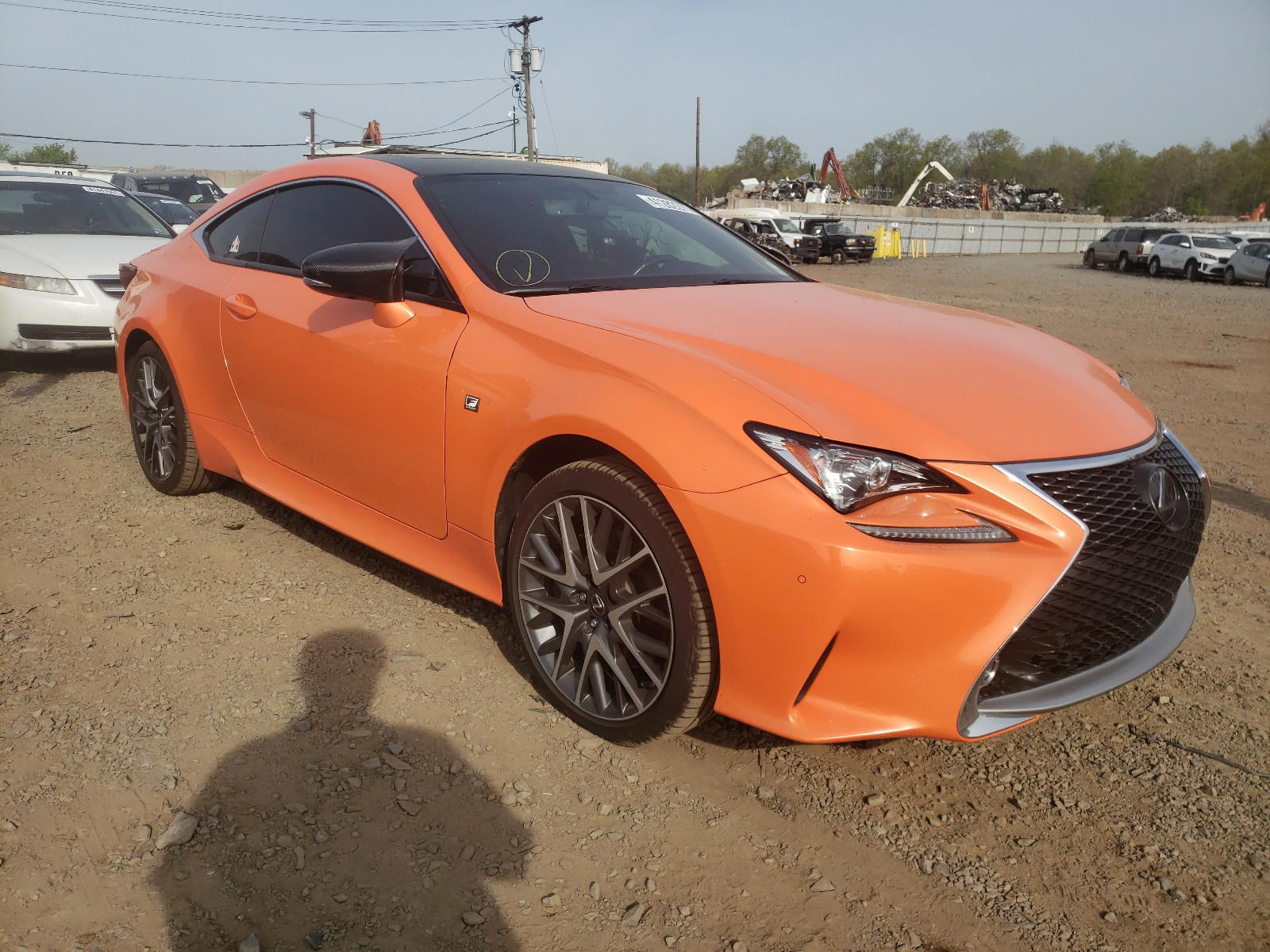 LEXUS RC 350 2016 with VIN JTHSE5BC6G5006265 - Photo from auction