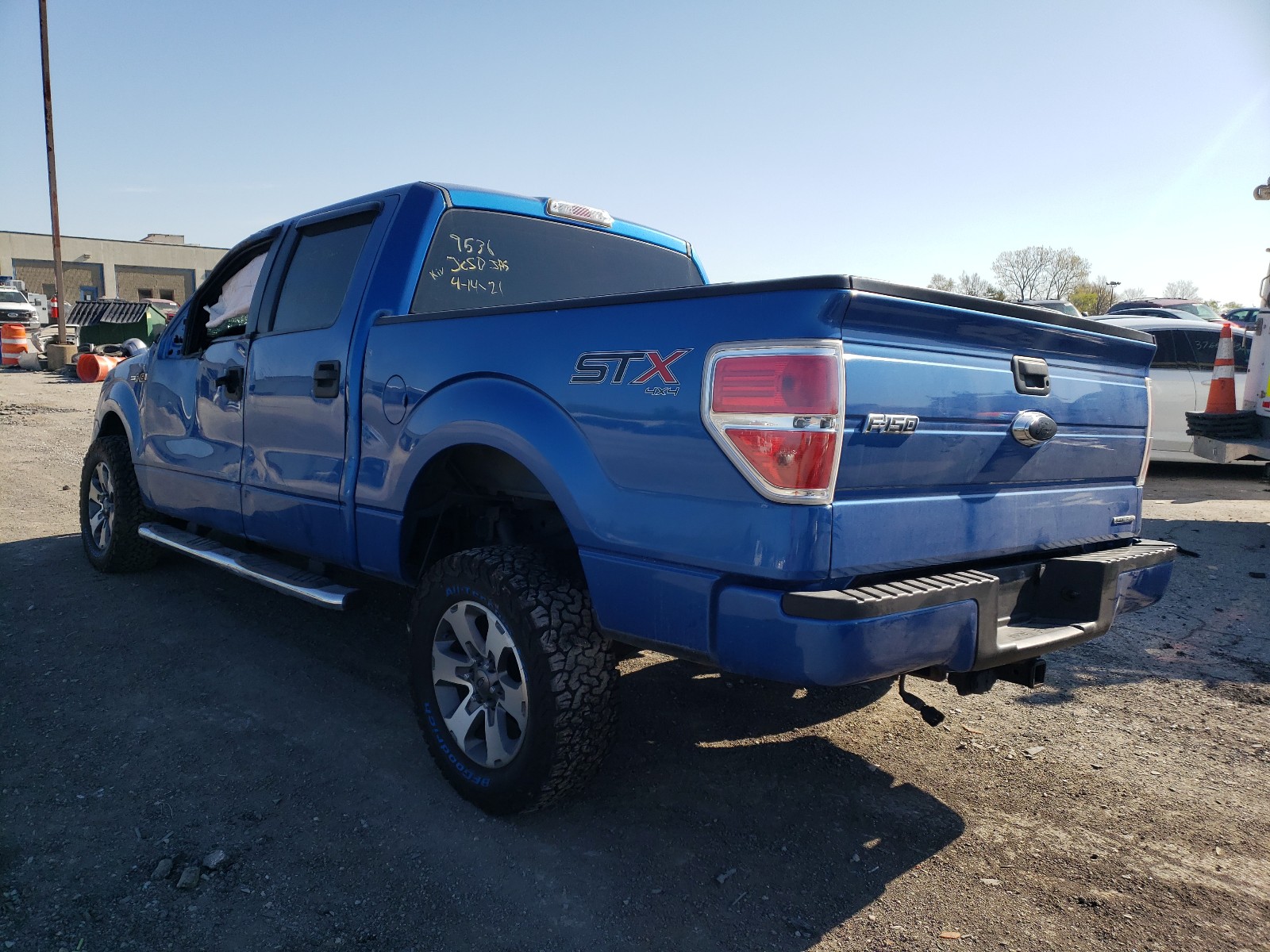 Photo 3 from auction – 2014 FORD F150 SUPER with VIN 1FTFW1EF3EKF89536