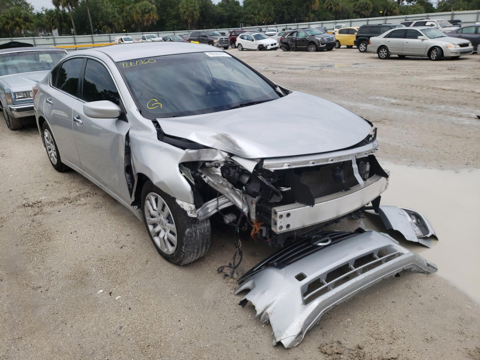 NISSAN ALTIMA 2.5 2013 with VIN 1N4AL3APXDC200080 - Photo from auction