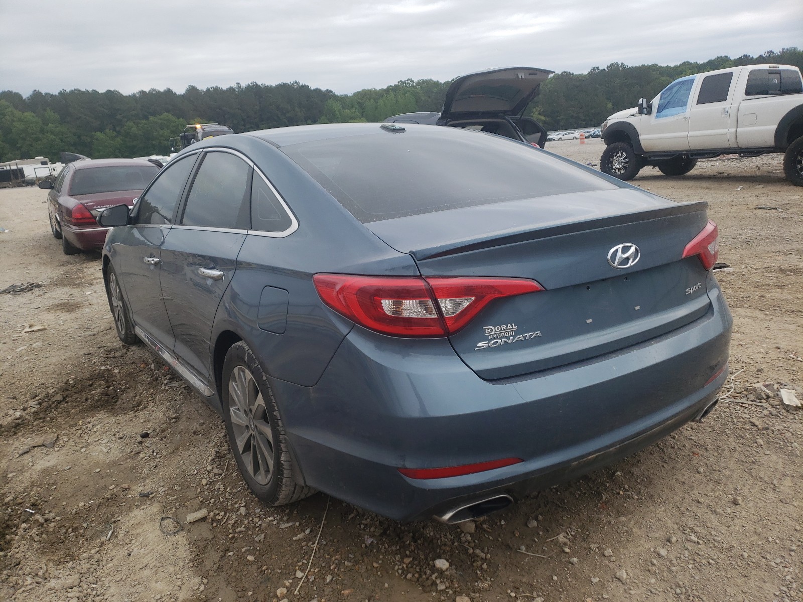 Photo 3 from auction – 2017 HYUNDAI SONATA SPO with VIN 5NPE34AF9HH503743