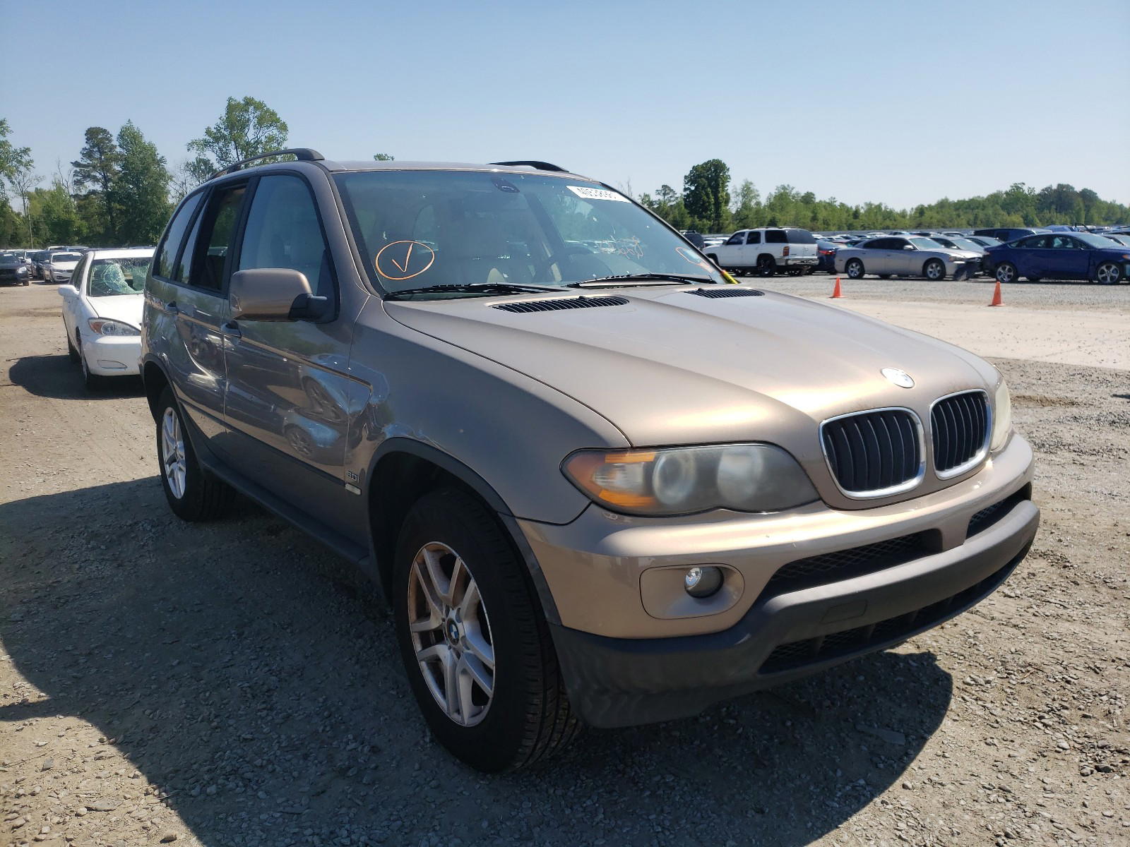 BMW X5 3.0I 2004 with VIN 5UXFA13594LU22789 - Photo from auction