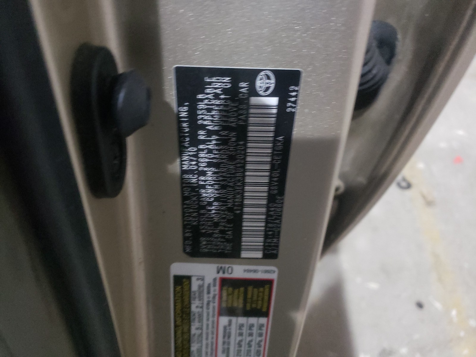 Photo 10 from auction – 2011 TOYOTA CAMRY SE with VIN 4T1BK3EK3BU120204