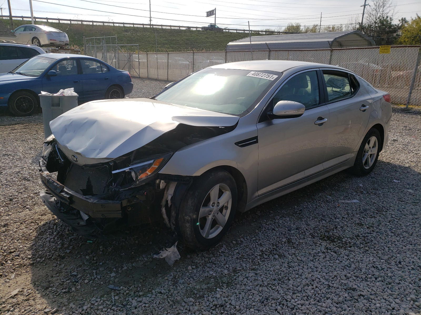 Photo 2 from auction – 2014 KIA OPTIMA LX with VIN KNAGM4A78E5476543