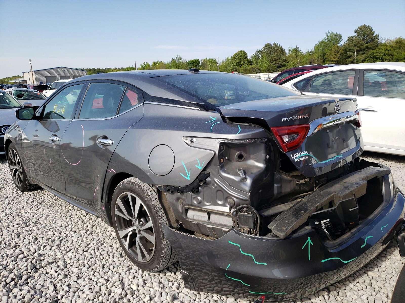 Photo 3 from auction – 2017 NISSAN MAXIMA 3.5 with VIN 1N4AA6AP1HC364489