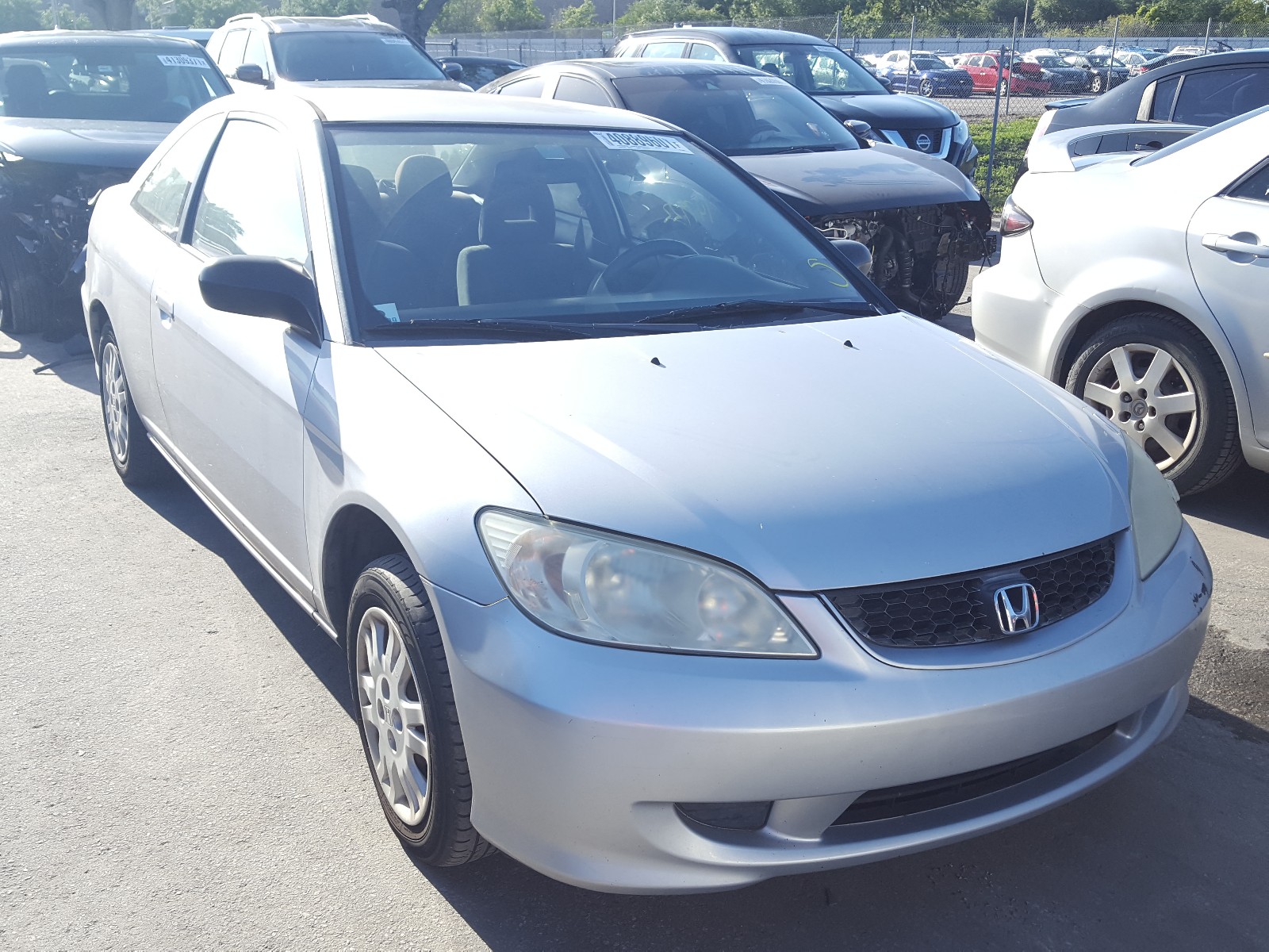 Photo 1 from auction – 2005 HONDA CIVIC LX with VIN 1HGEM22575L060315