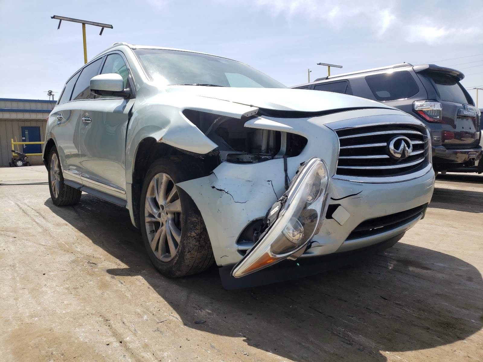 INFINITI JX35 2013 with VIN 5N1AL0MN7DC332308 - Photo from auction