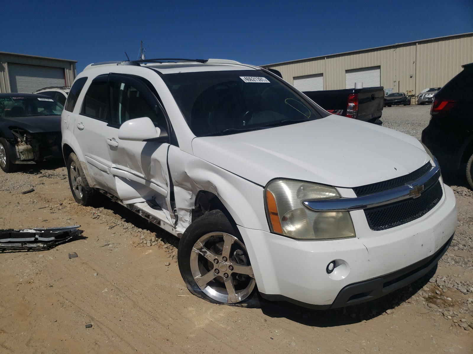 CHEVROLET EQUINOX LT 2007 with VIN 2CNDL73F476067912 - Photo from auction
