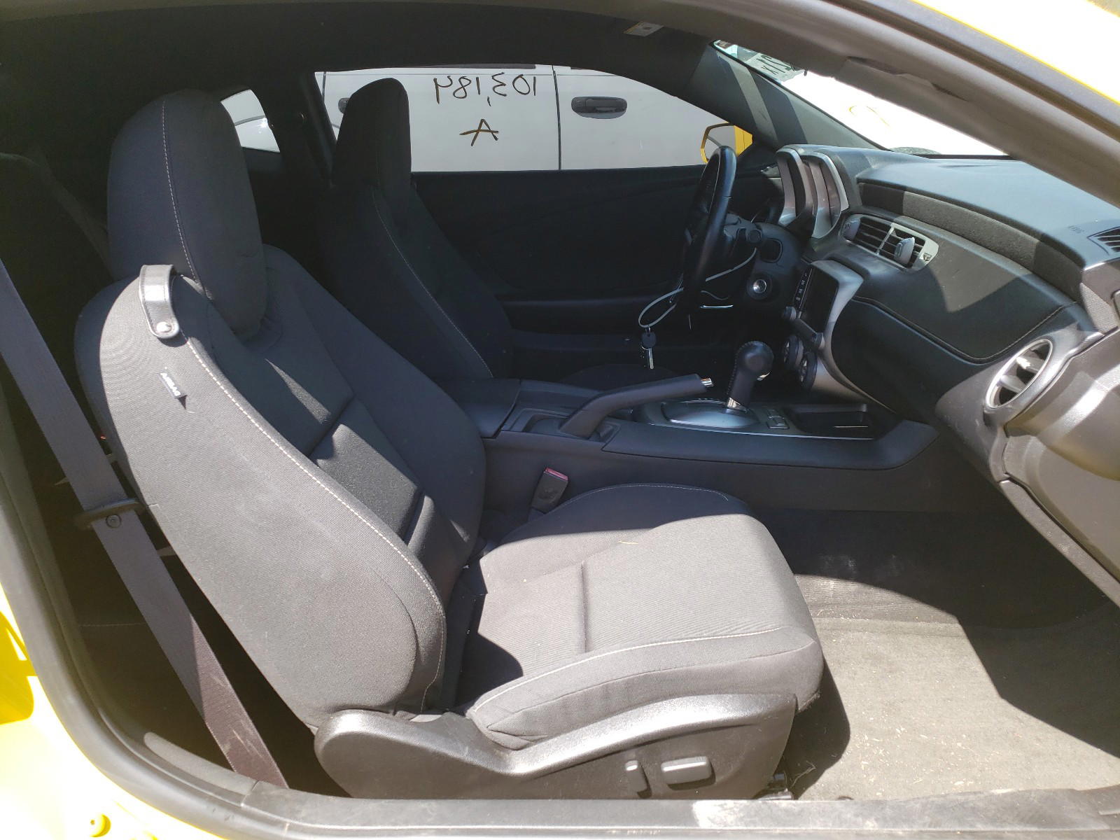 Photo 5 from auction – 2014 CHEVROLET CAMARO LT with VIN 2G1FB1E32E9322156