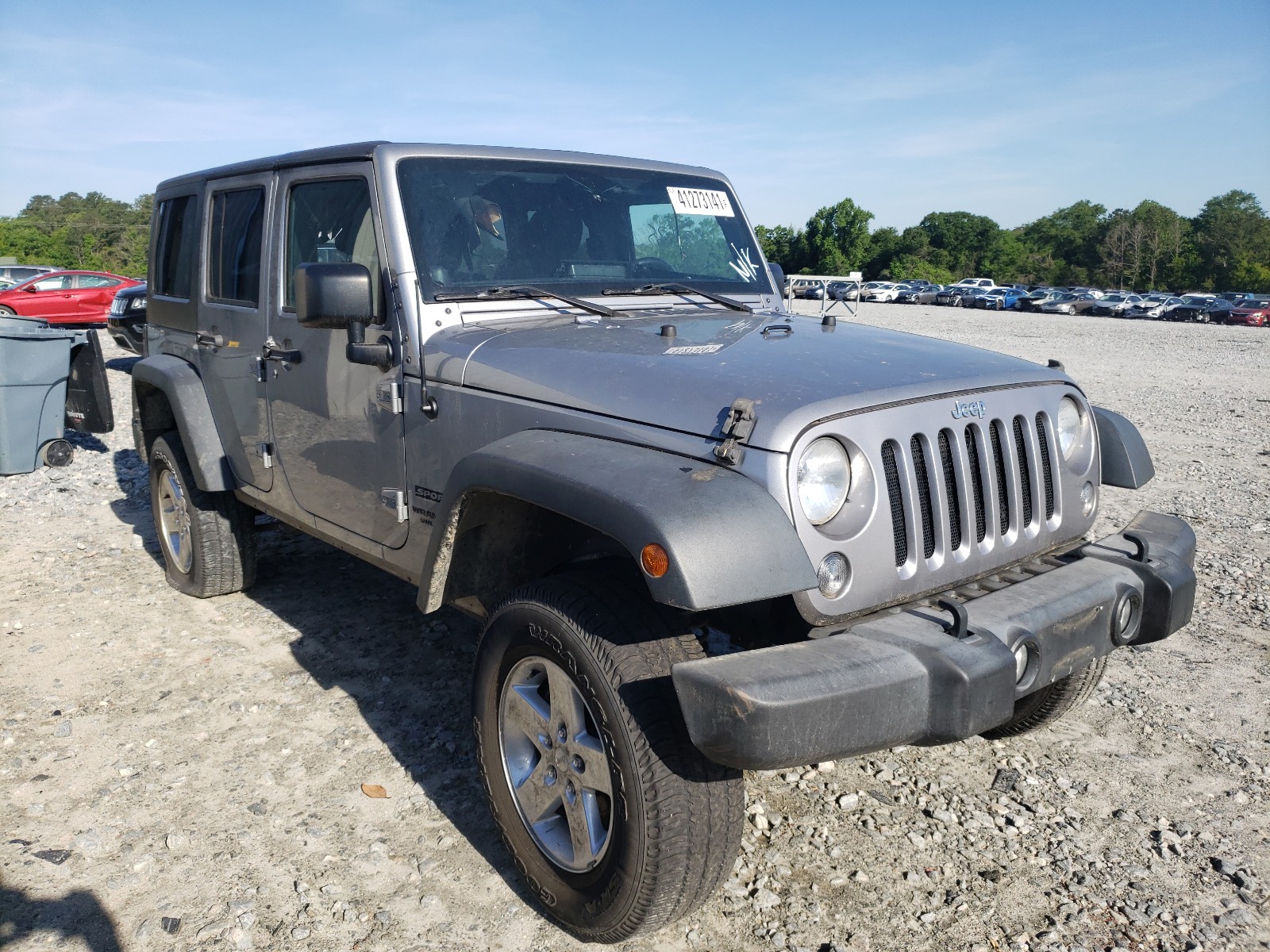 Photo 1 from auction – 2014 JEEP WRANGLER U with VIN 1C4BJWDG6EL277192
