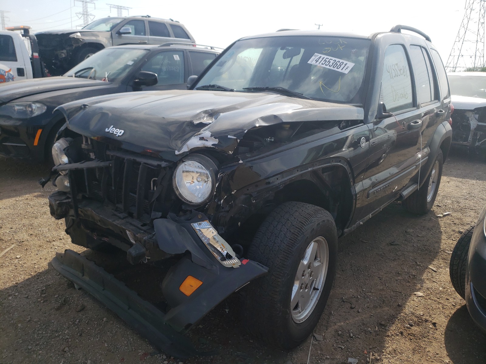 Photo 2 from auction – 2007 JEEP LIBERTY SP with VIN 1J4GL48K07W530165