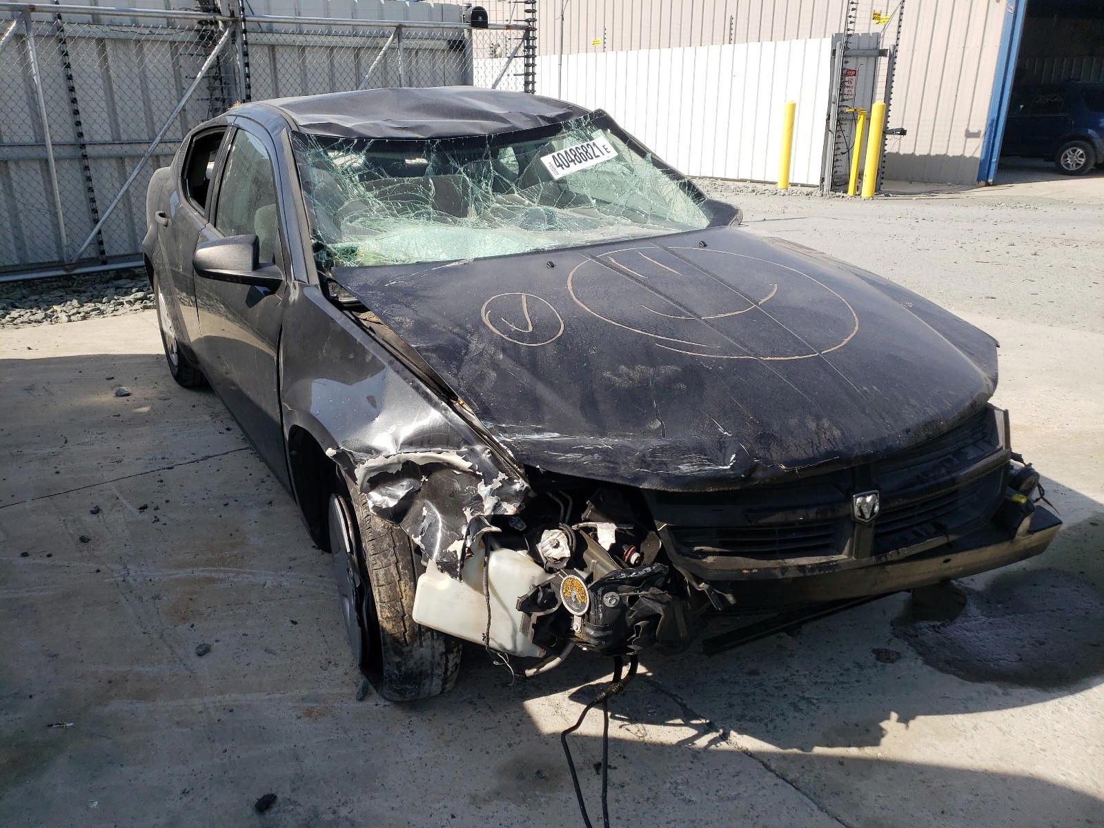DODGE AVENGER SX 2010 with VIN 1B3CC4FB5AN117275 - Photo from auction