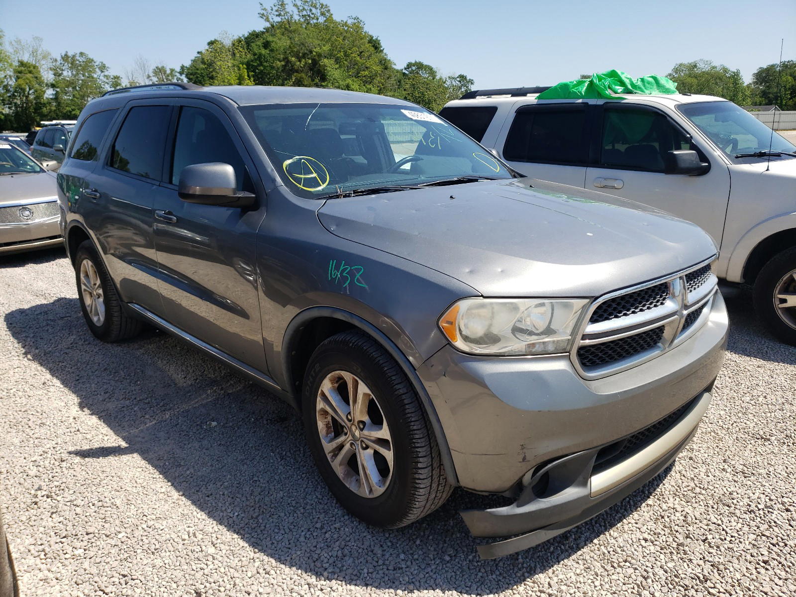 DODGE DURANGO EX 2011 with VIN 1D4RD2GG7BC692725 - Photo from auction