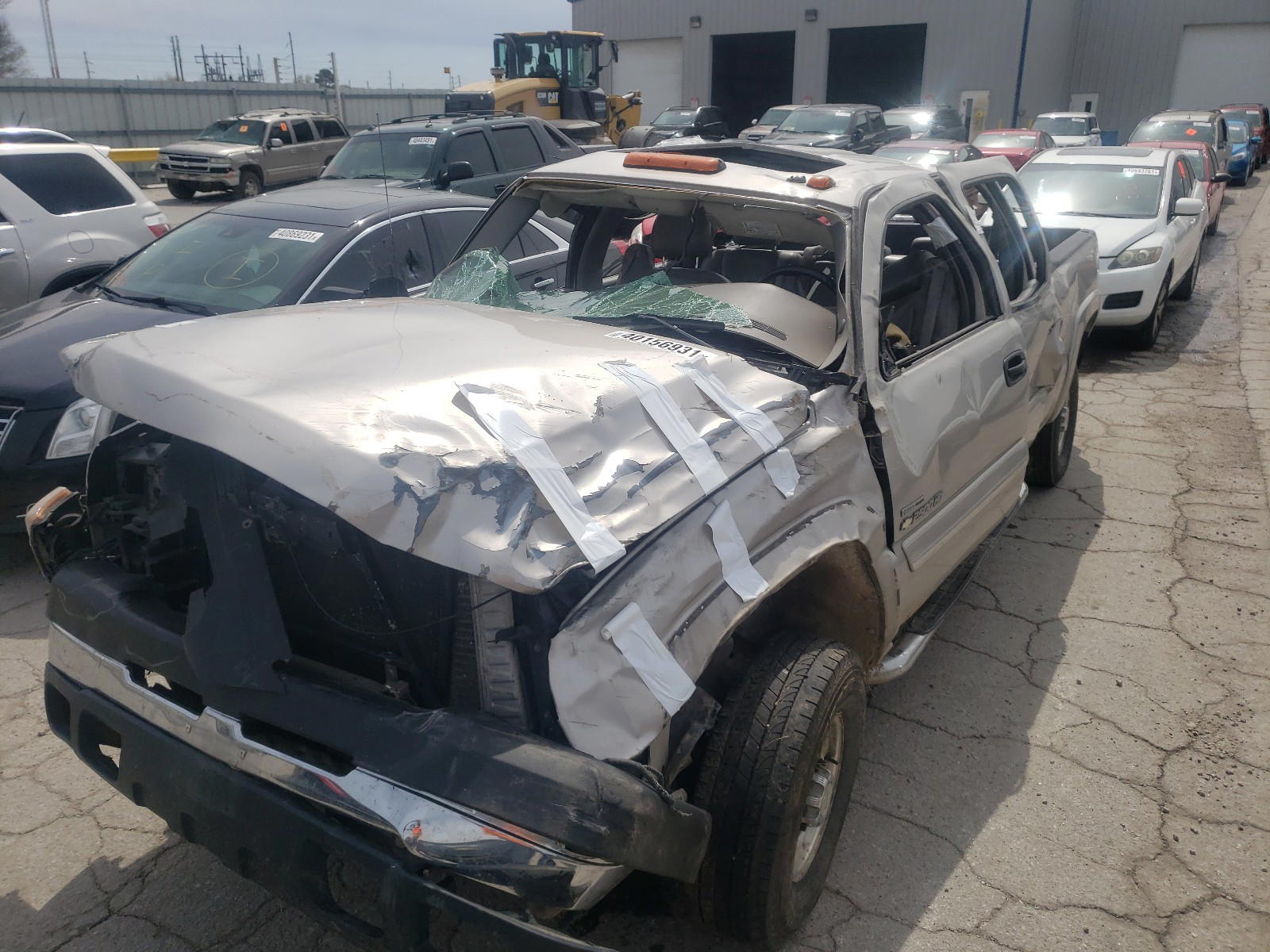 Photo 9 from auction – 2007 CHEVROLET SILVERADO with VIN 1GCHK23D57F111349