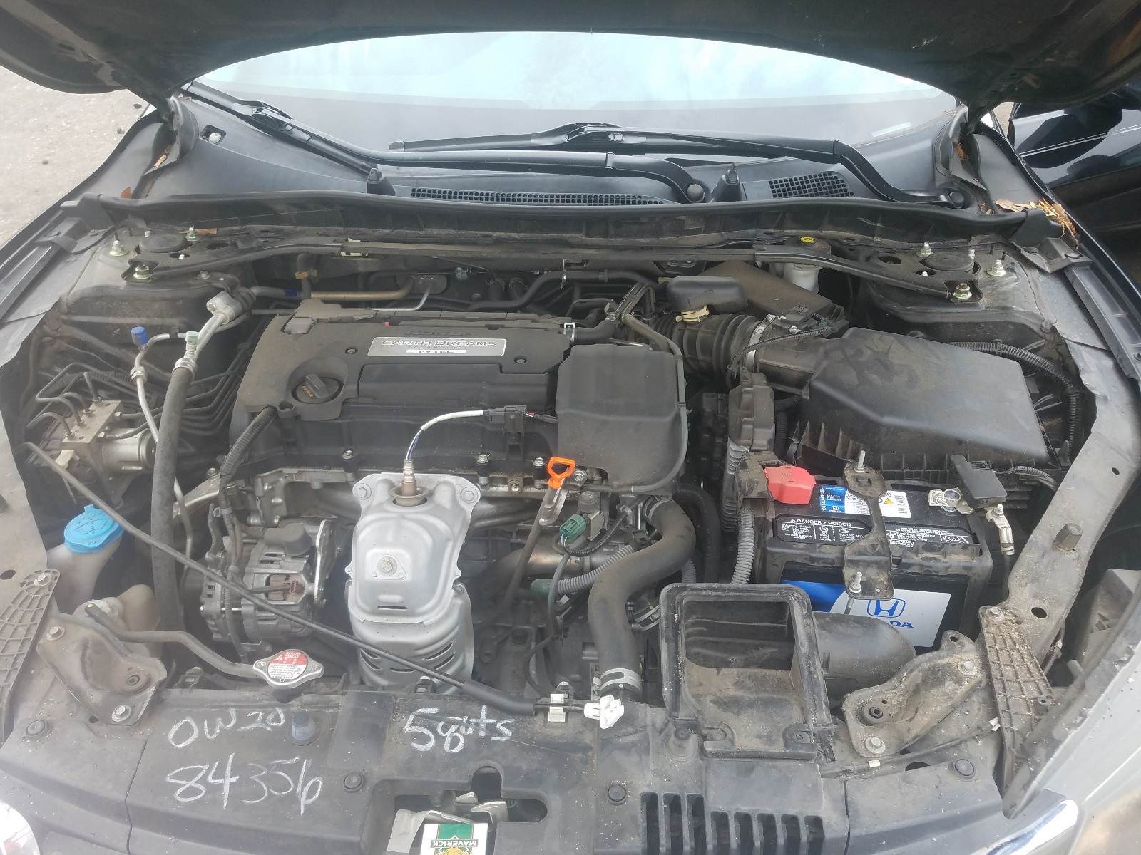 Photo 7 from auction – 2015 HONDA ACCORD EXL with VIN 1HGCR2F8XFA216261