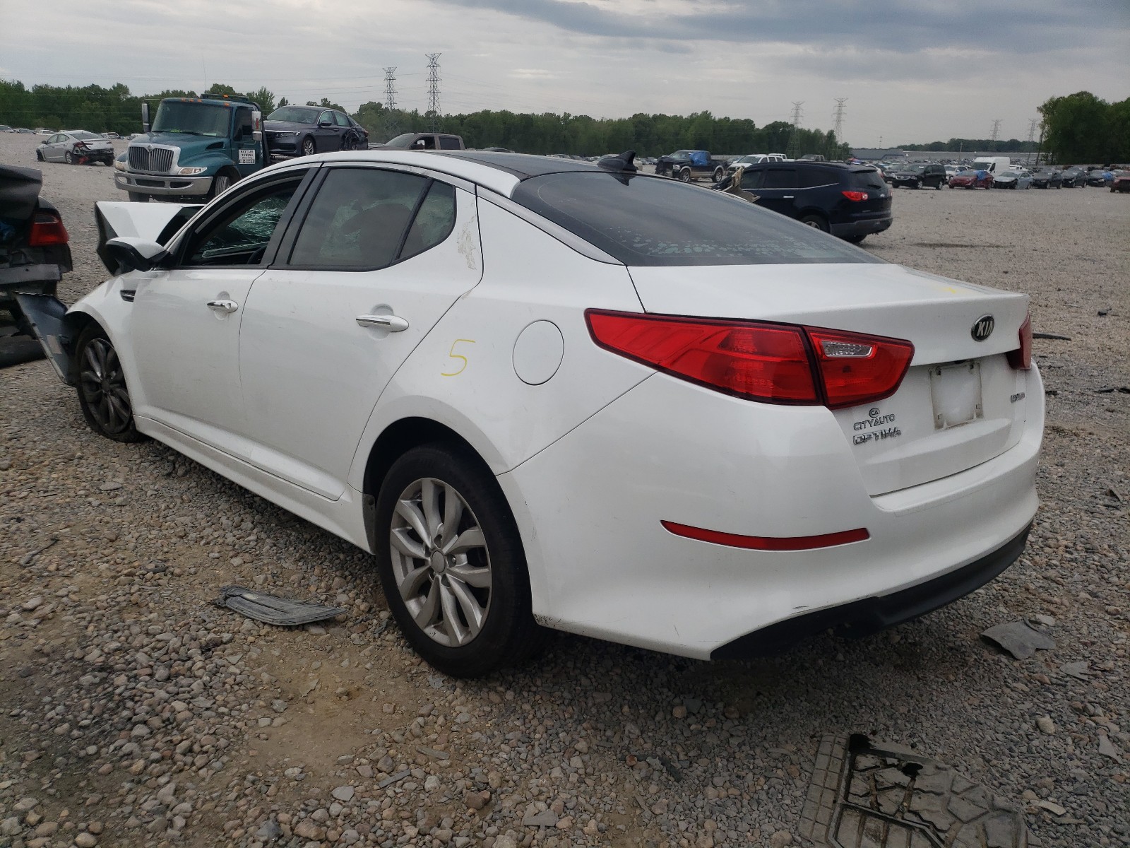 صورة رقم 3 من المزاد - 2015 KIA OPTIMA EX مع VIN 5XXGN4A73FG382678