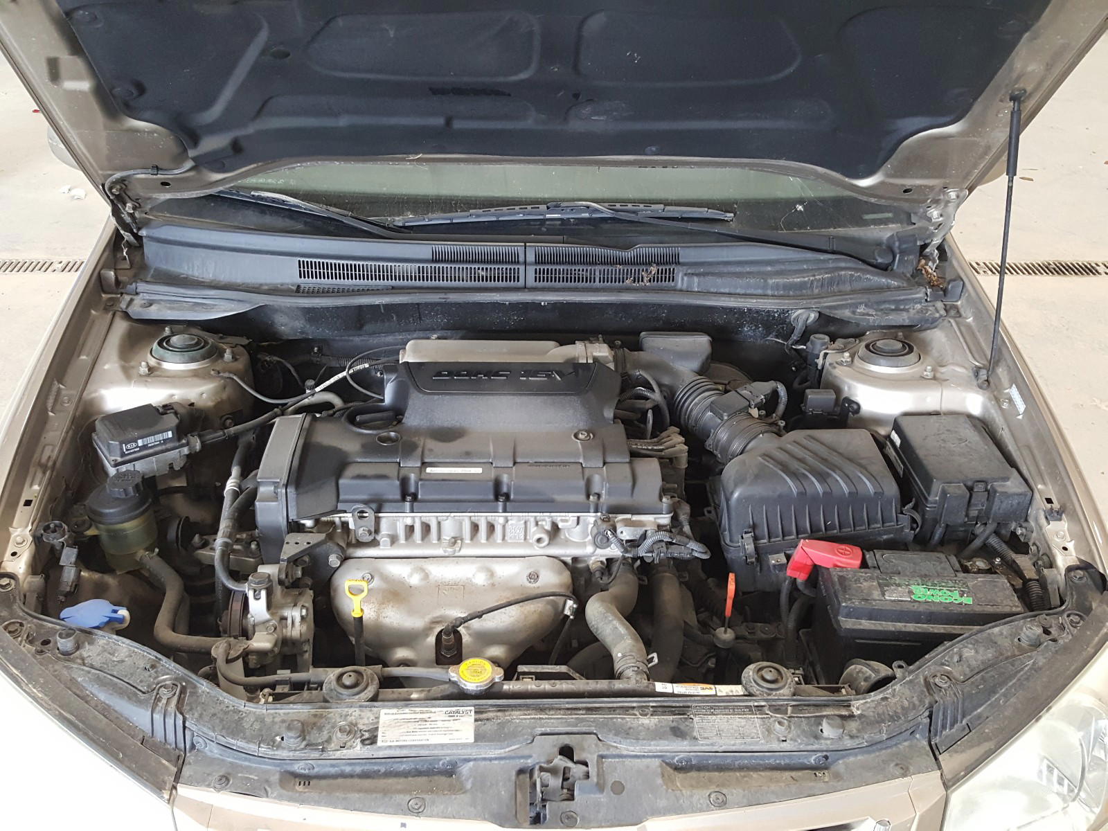 Photo 7 from auction – 2007 KIA SPECTRA EX with VIN KNAFE121475412682