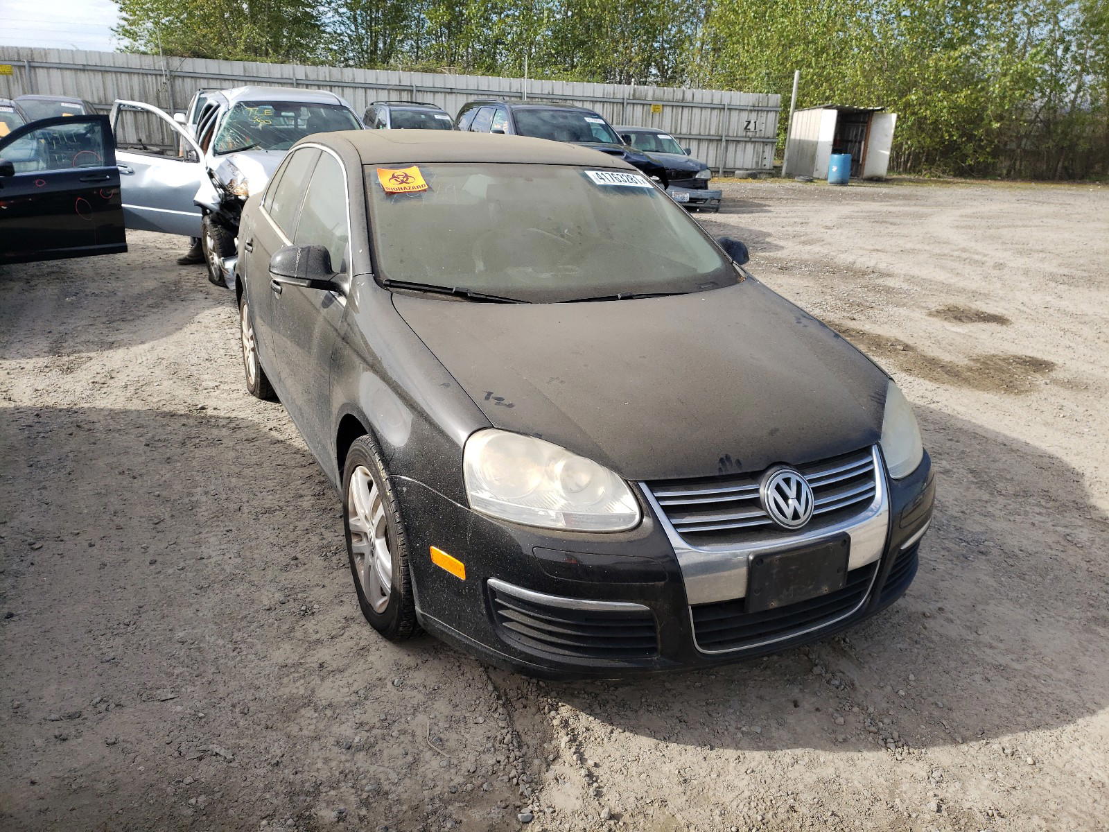 VOLKSWAGEN JETTA 2007 with VIN 3VWSF71K87M010893 - Photo from auction