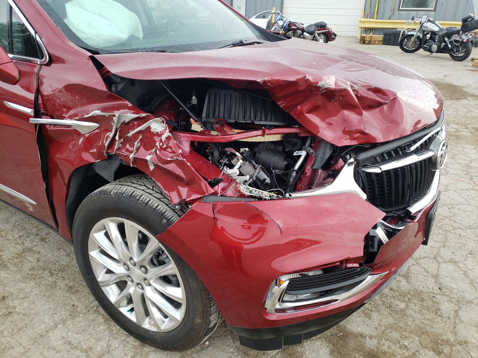 Photo 9 from auction – 2021 BUICK ENCLAVE ES with VIN 5GAEVAKW9MJ160247