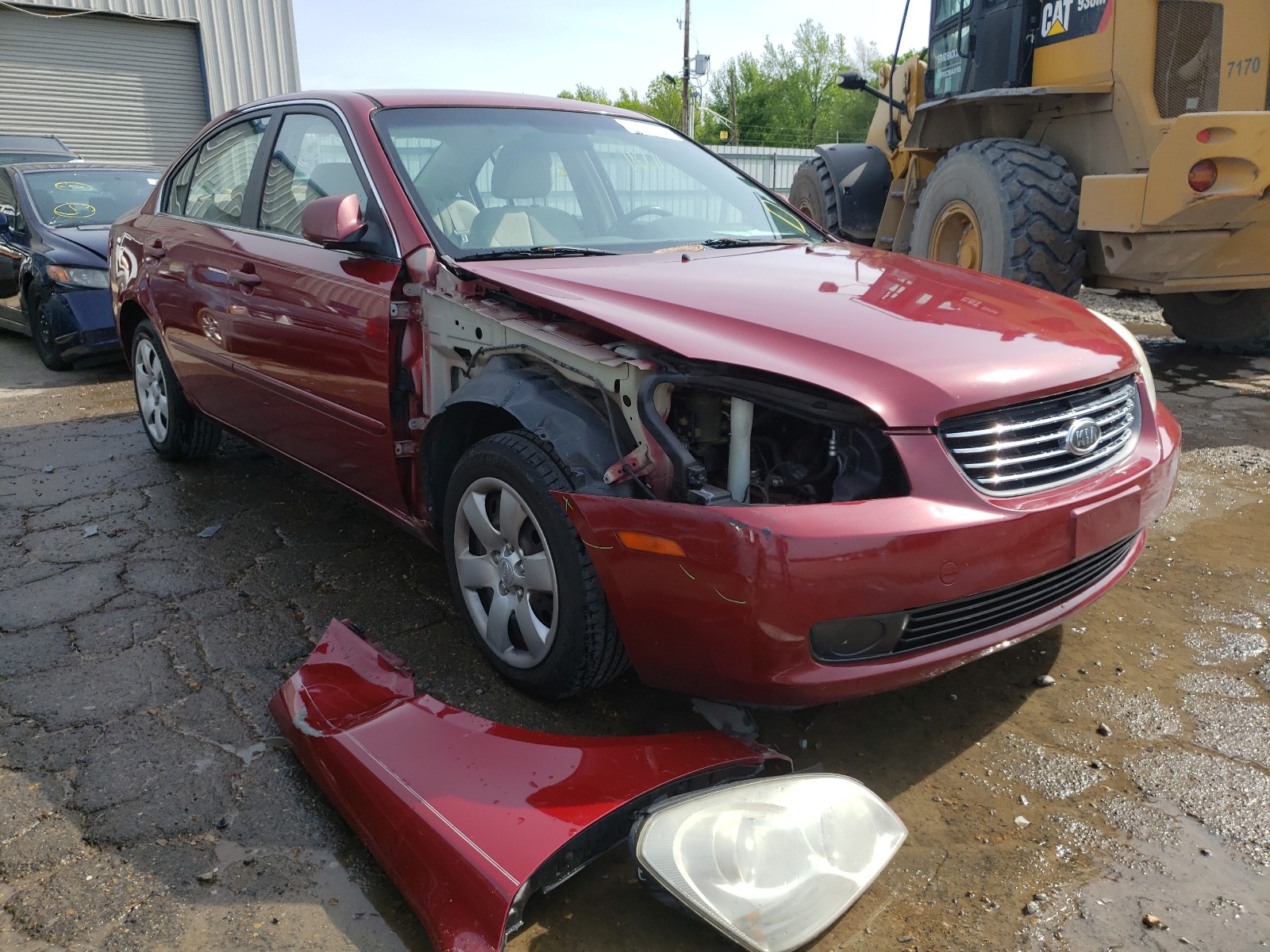 Photo 1 from auction – 2006 KIA OPTIMA LX with VIN KNAGE123265042076