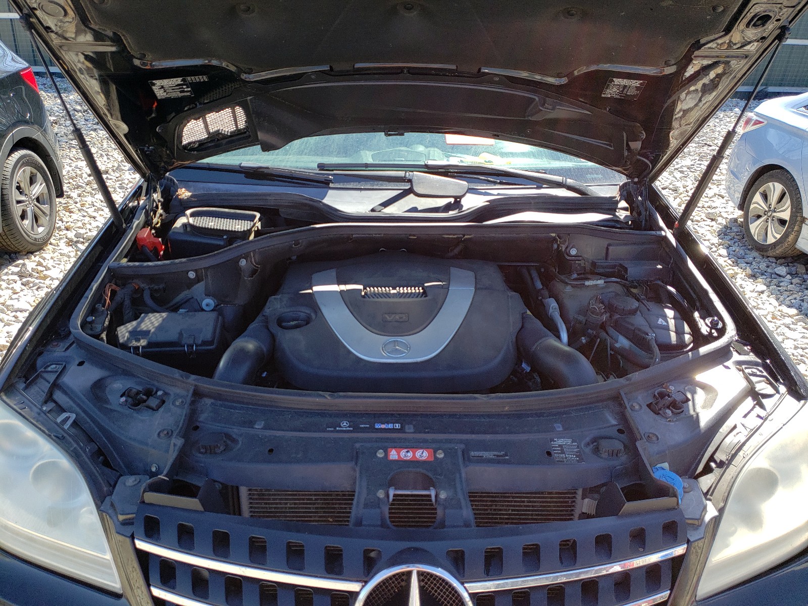 Photo 7 from auction – 2007 MERCEDES-BENZ ML 350 with VIN 4JGBB86E67A209554
