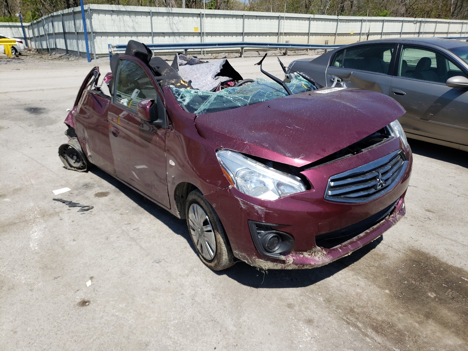 Photo 1 from auction – 2018 MITSUBISHI MIRAGE G4 with VIN ML32F3FJ7JHF04207