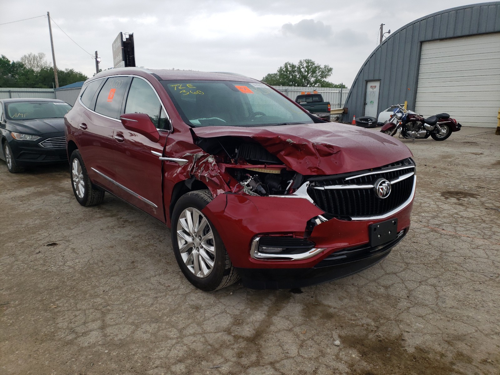 Photo 1 from auction – 2021 BUICK ENCLAVE ES with VIN 5GAEVAKW9MJ160247