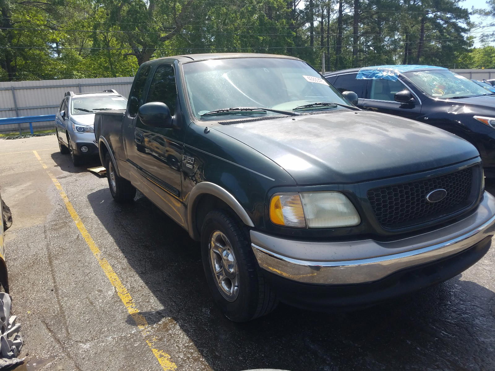 FORD F150 2002 with VIN 1FTRX17WX2NA36786 - Photo from auction