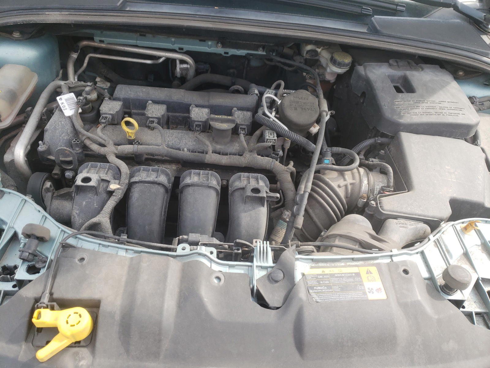 Photo 7 from auction – 2012 FORD FOCUS SE with VIN 1FAHP3K27CL105335