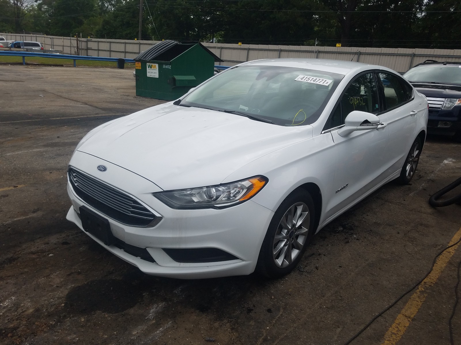 Photo 2 from auction – 2017 FORD FUSION SE with VIN 3FA6P0LU7HR400143