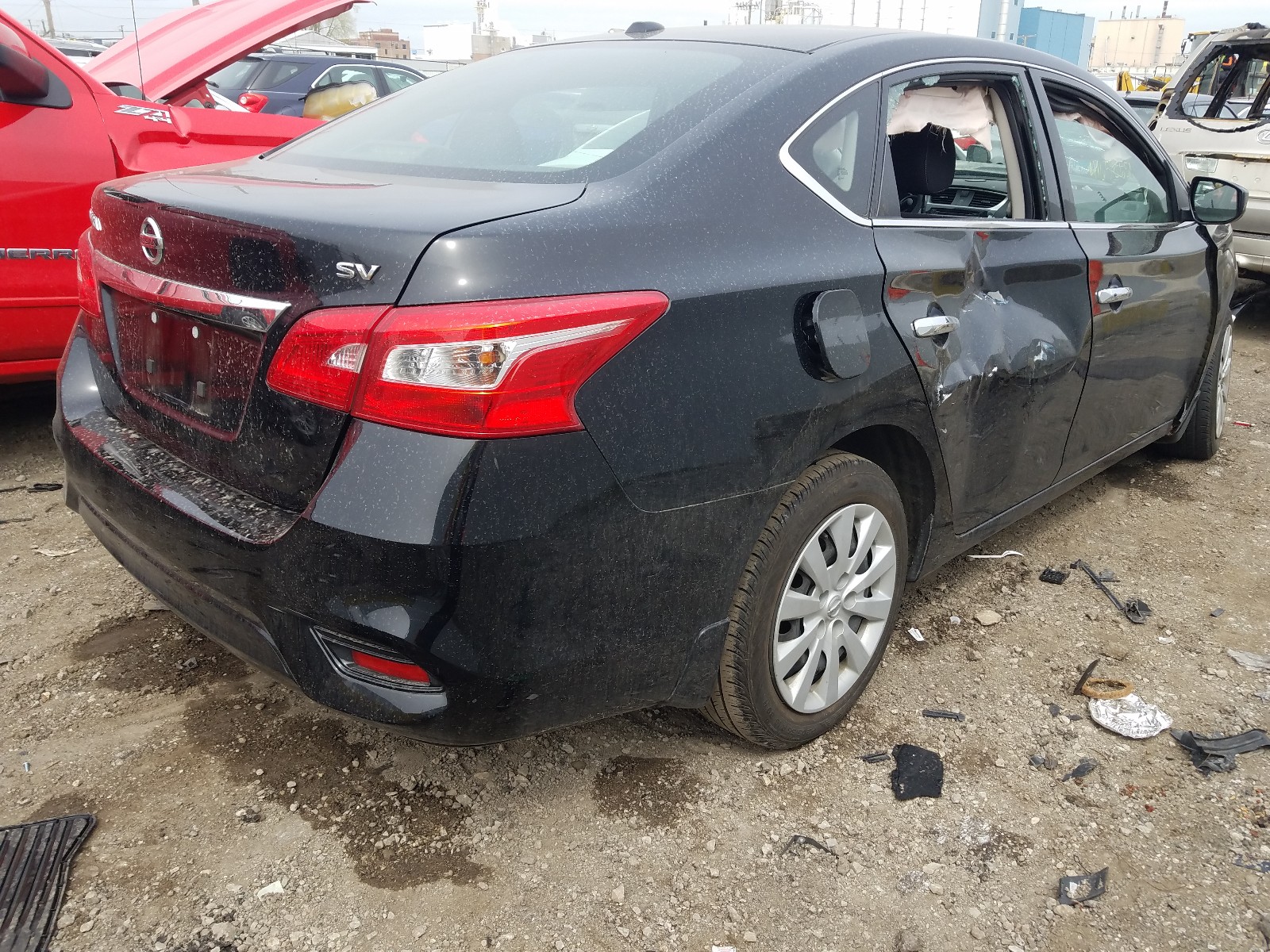Photo 4 from auction – 2017 NISSAN SENTRA S with VIN 3N1AB7AP4HL709180