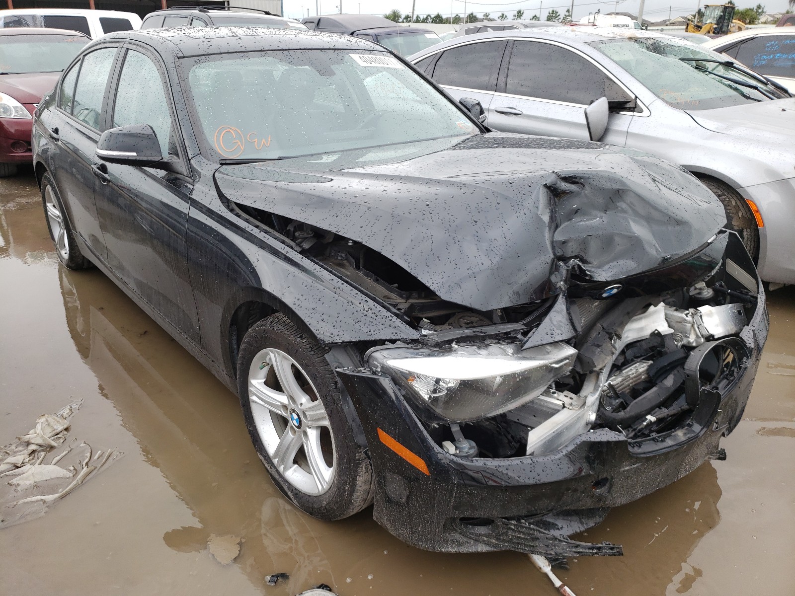 BMW 328 XI 2014 with VIN WBA3B3G57ENR84250 - Photo from auction