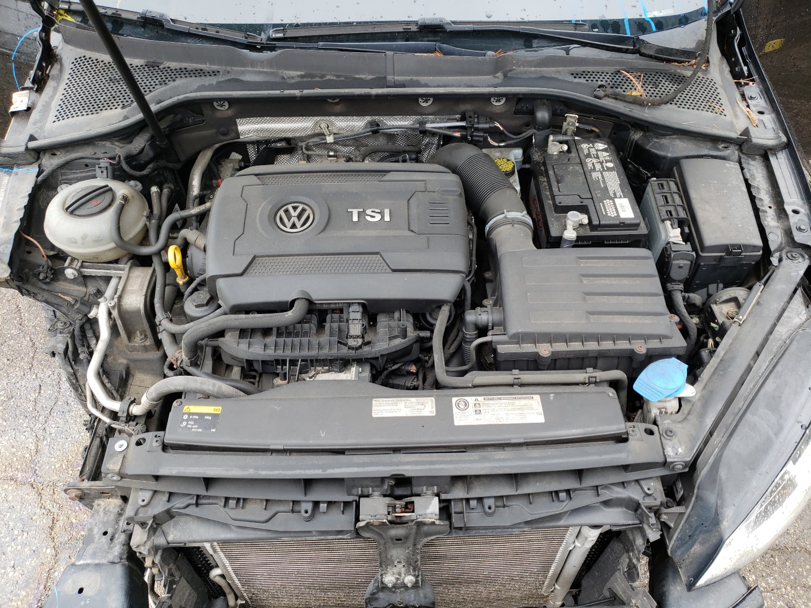Photo 7 from auction – 2015 VOLKSWAGEN GOLF with VIN 3VW217AU8FM019799