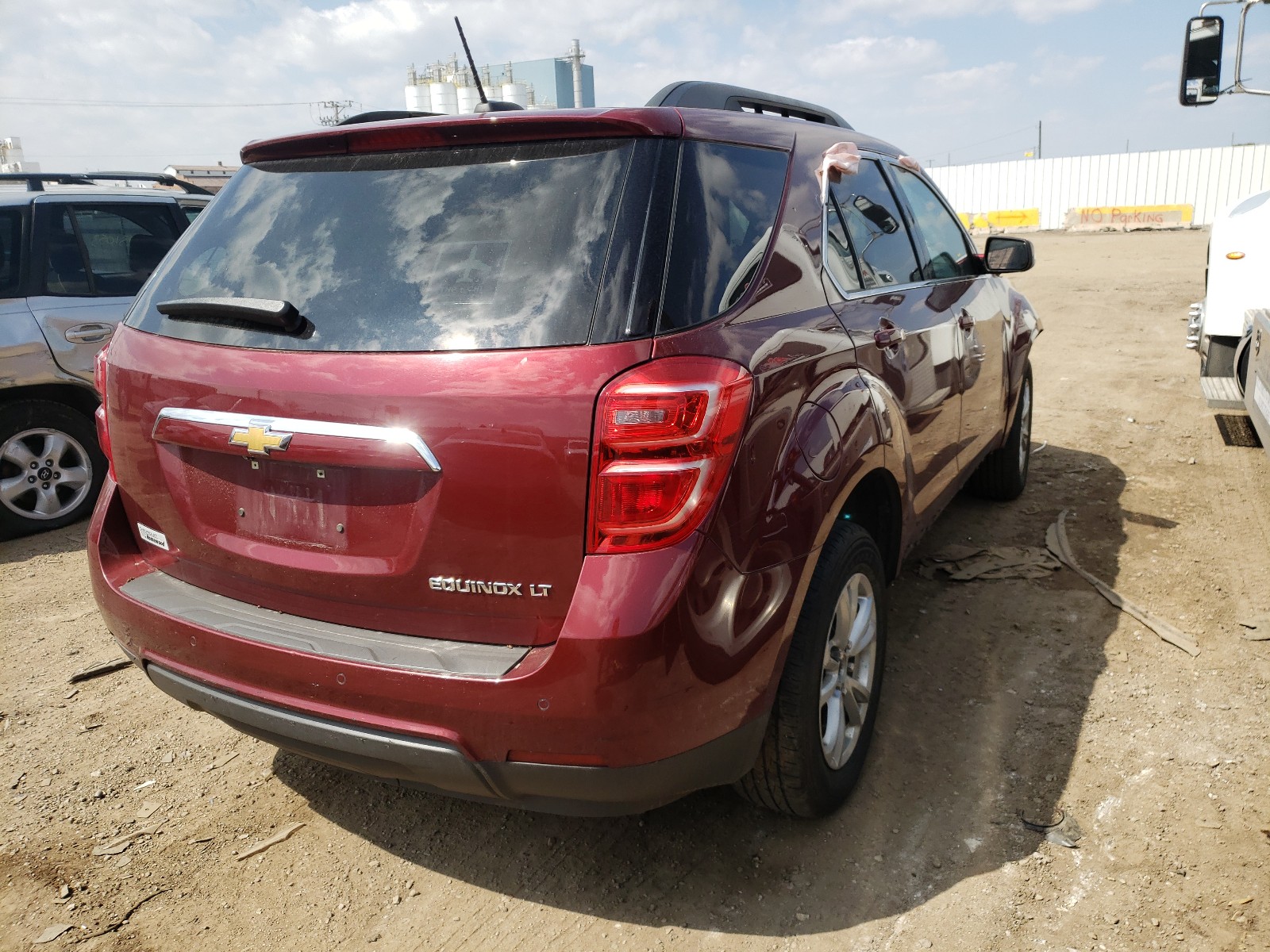 Photo 14 from auction – 2016 CHEVROLET EQUINOX LT with VIN 2GNALCEK7G1115126